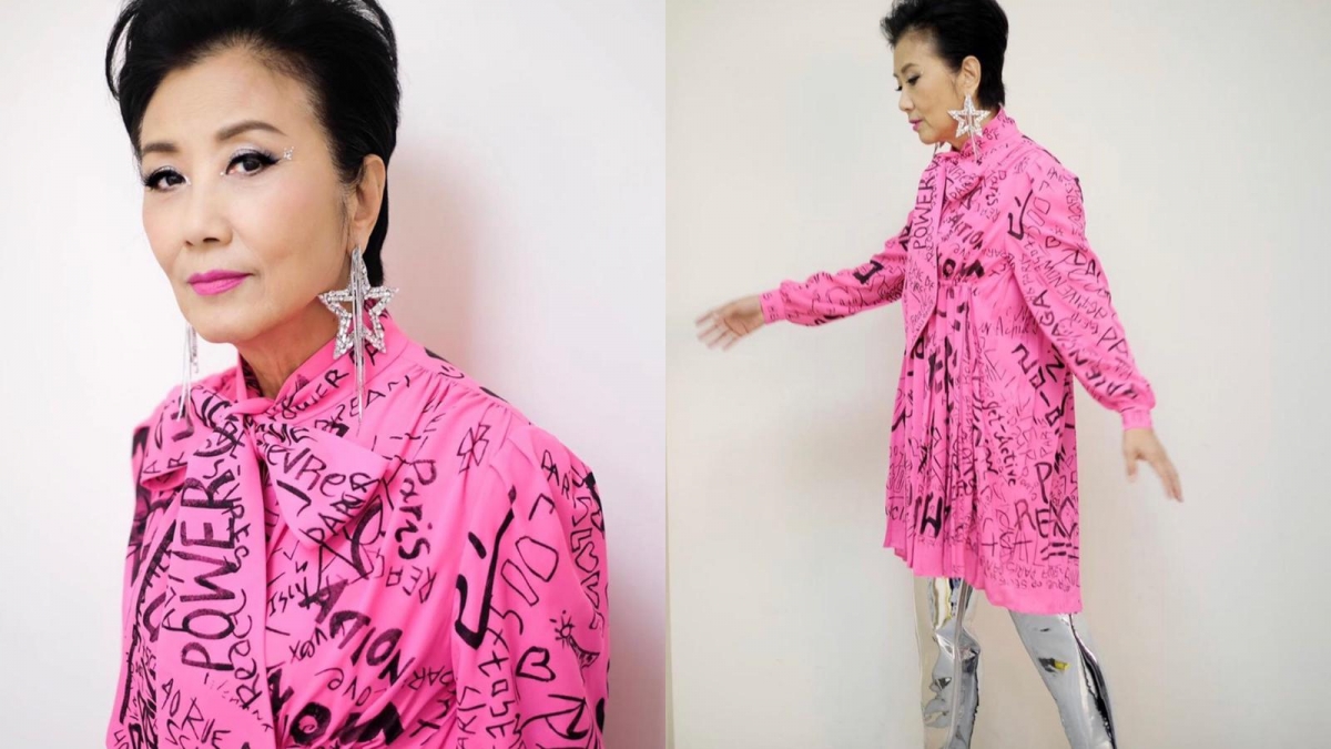 經過那些年依舊時尚！73歲「阿姐」汪明荃 繼續華麗變身